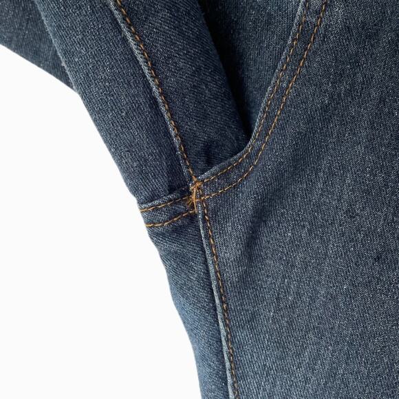 Boohoo Blue High Rise Mom Jeans Sz 8 - Picture 5 of 7